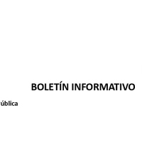 Boletín informativo. 22 de diciembre 2023