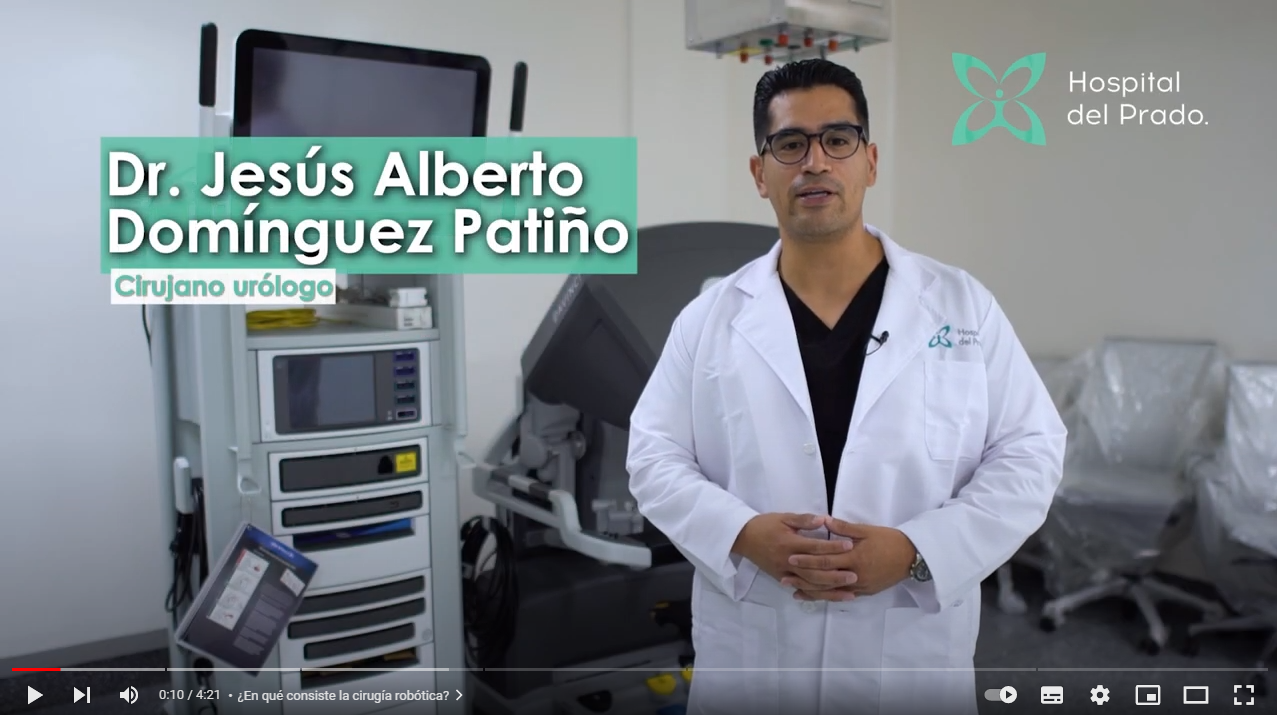 Entrevista Dr. Jesús Domínguez Urológo Especialista en Cirugía Robótica