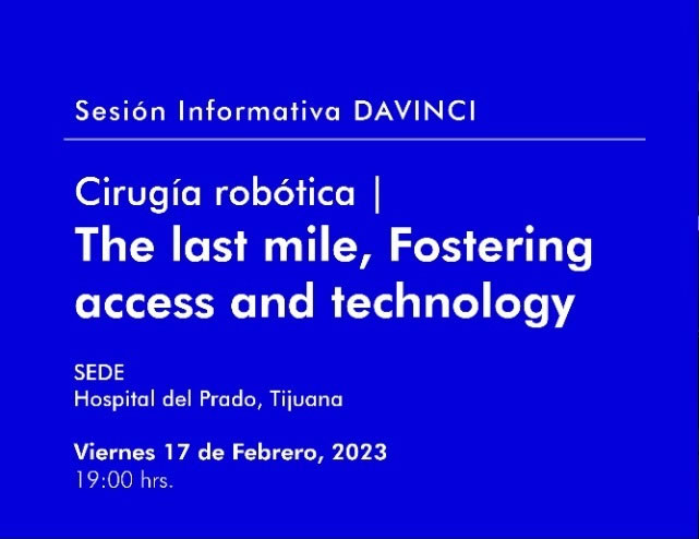 Platica Informativa. CX Robotica Last Mile